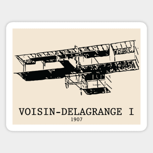 Voisin-Delagrange I 1907 Aircraft Sticker